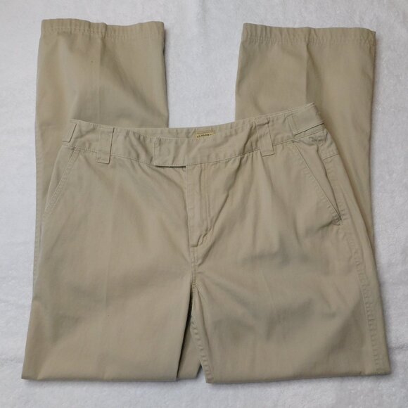 Filson Tan Khaki Chino Pants | Fold Over Pockets | Adjustable Waist | VGUC | 10 - Picture 11 of 11